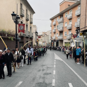 Procesión matutina del Domingo de Ramos, otro clásico de la Semana Santa